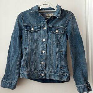 Madewell Blue Classic Denim Jacket
